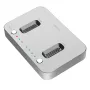 LogiLink docking station USB 3.2 Gen2, 2 vani, per SSD M.2 NVMe, funzione di clonazione