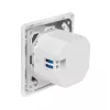 LogiLink presa a muro con caricabatterie USB-C a 2 porte, 25W PD