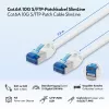 LogiLink cavo patch SlimLine Cat.6A S/FTP LSZH, bianco, 7,5 m