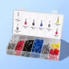 Set di puntalini LogiLink con 1200 puntalini isolati 0,5 - 10 mm²