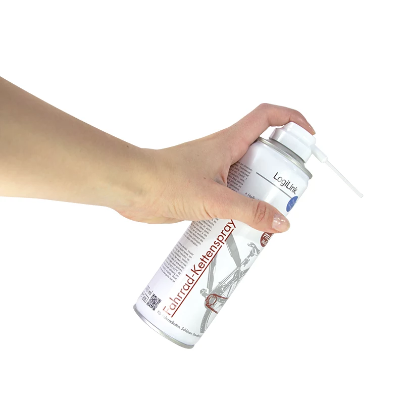 Spray per manutenzione catena LogiLink RP0024 per biciclette con PTFE e MoS2, 300 ml