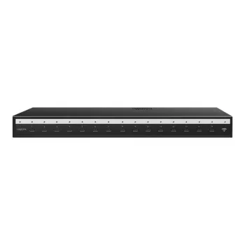 Caricabatterie multiplo USB-C LogiLink (IPSS), 15 porte, PD, Smart, nero