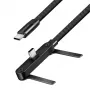 Cavo USB 2.0 Type-C LogiLink C/M su C/M 480 Mbps 240W piatto nero 1,5m