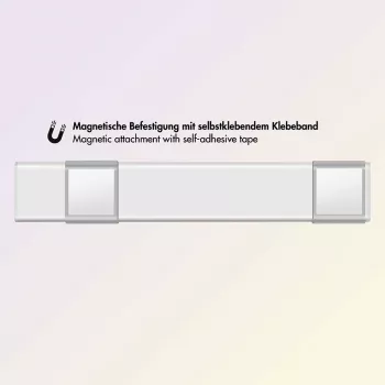 LogiLink luce LED sottopensile, ultrasottile, sensore PIR, 200mm, 80lm