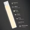 LogiLink luce LED sottopensile, ultrasottile, sensore PIR, 200mm, 80lm