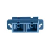 Adattatore in fibra ottica LogiLink SC duplex, 12 pezzi, con flangia, blu