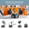 Caricabatterie auto wireless LogiLink, magnete a vuoto, pieghevole a 360°, 25W