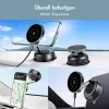 Caricabatterie auto wireless LogiLink, magnete a vuoto, pieghevole a 360°, 25W