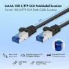 Cavo patch Cat.6A S/FTP LogiLink, CCA, LSZH, nero, 5m, EconLine
