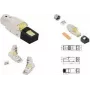 Connettore RJ45 Cat.8.1 LogiLink MP0085 da campo, schermato, extra corto