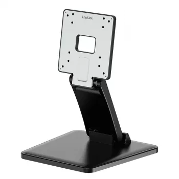 LogiLink supporto monitor per touchscreen 17-27 pollici, carico 6,5 kg, VESA 75/100, inclinazione da -90° a +90°