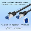 LogiLink EconLine cavo patch Cat.6A S/FTP LSZH, 7,5 m, nero, CCA