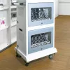 LogiLink SCS0150 base carrello per stazioni e armadi di ricarica multipla, metallo, grigio