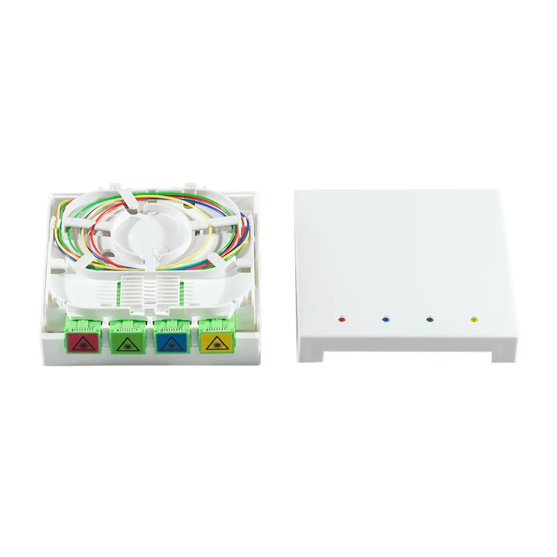 LogiLink scatola di terminazione FTTH 4 x SC/APC con cavo di collegamento 30 m