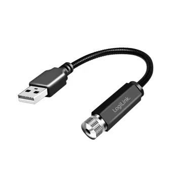 LogiLink LED016 Luce ambientale USB, rossa