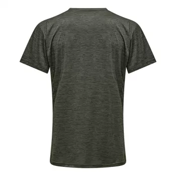 Salewa Puez Melange Dry T-shirt a maniche corte - Dark Olive Melange - XL