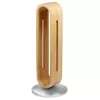 LogiLink AA0194 Supporto per cuffie marrone chiaro e argento