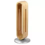 LogiLink AA0194 Supporto per cuffie marrone chiaro e argento