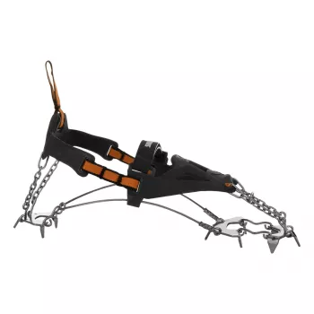 Salewa Pedroc MTN Spike Ramponi - arancione/grigio Onyx, taglia S
