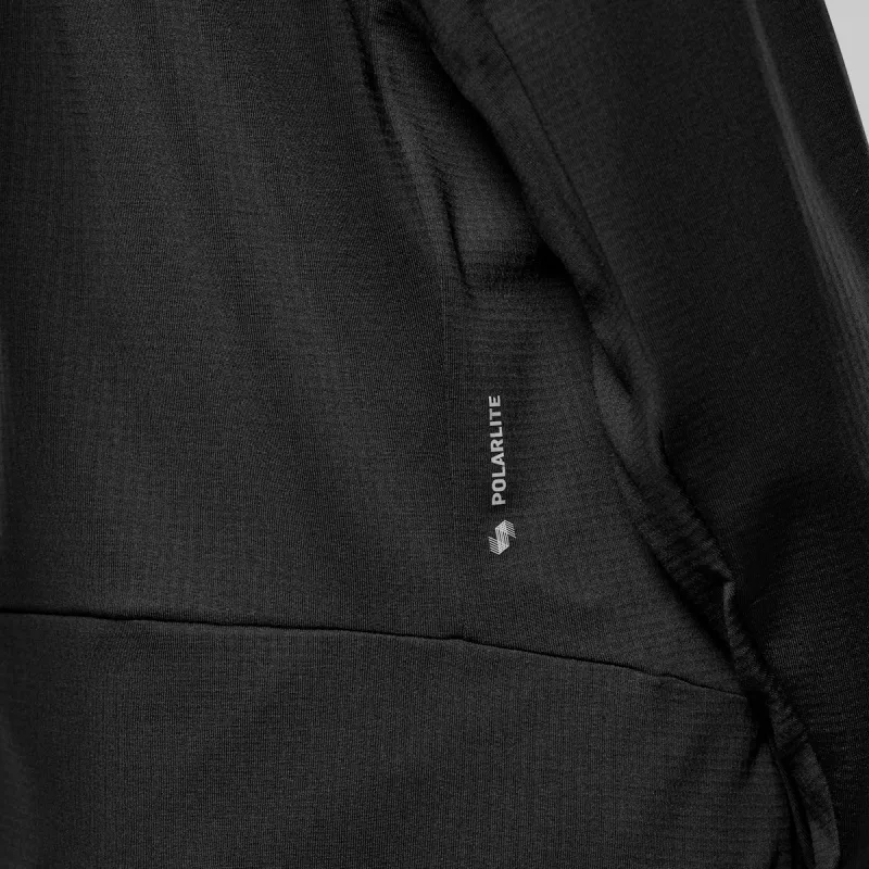 Salewa donna Puez Cammino Polarlite giacca in pile Black Out taglia 40 (L)