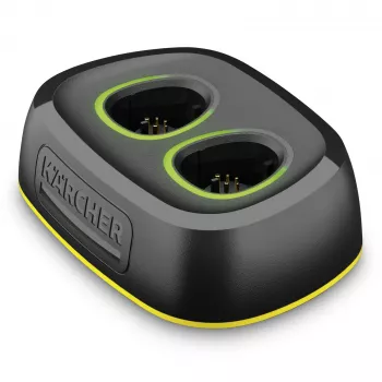 Kärcher 2.443-060.0 caricabatterie rapido Duo Battery Power 4 V, 2 vani di ricarica
