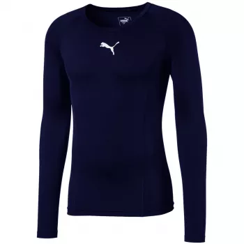 Puma LIGA Baselayer LS maglietta uomo Navy Blue 655920 20 S