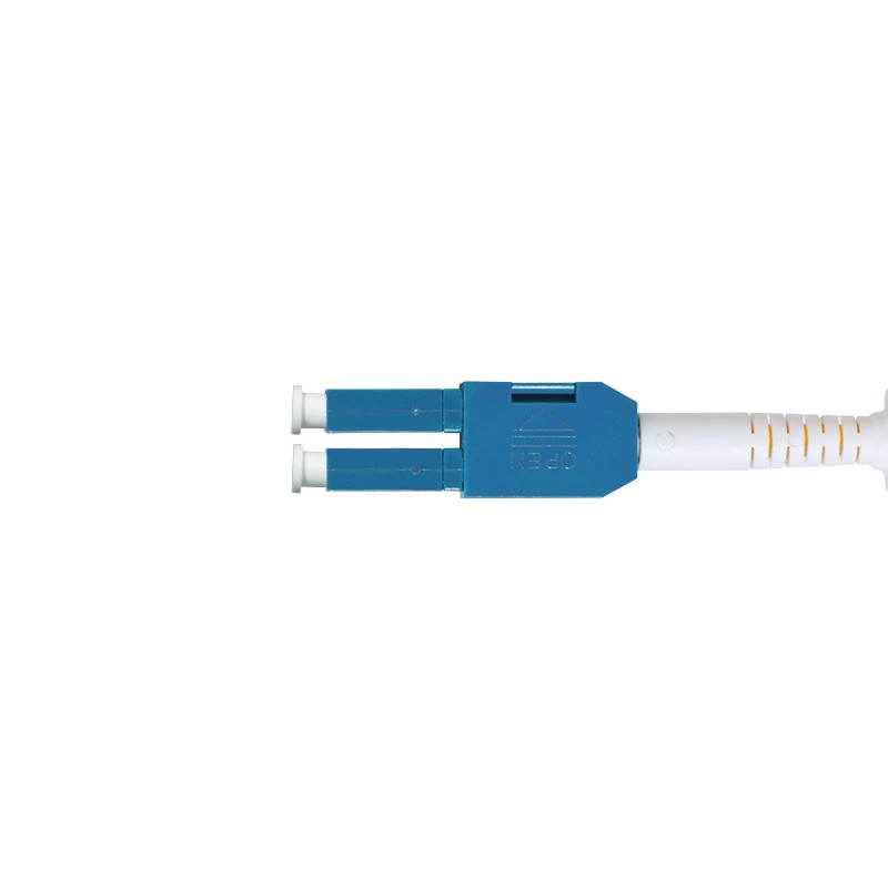 LogiLink Uniboot Push-Pull LC-LC OS2 cavo patch fibra ottica singlemode, 0,5 m, LSZH, giallo