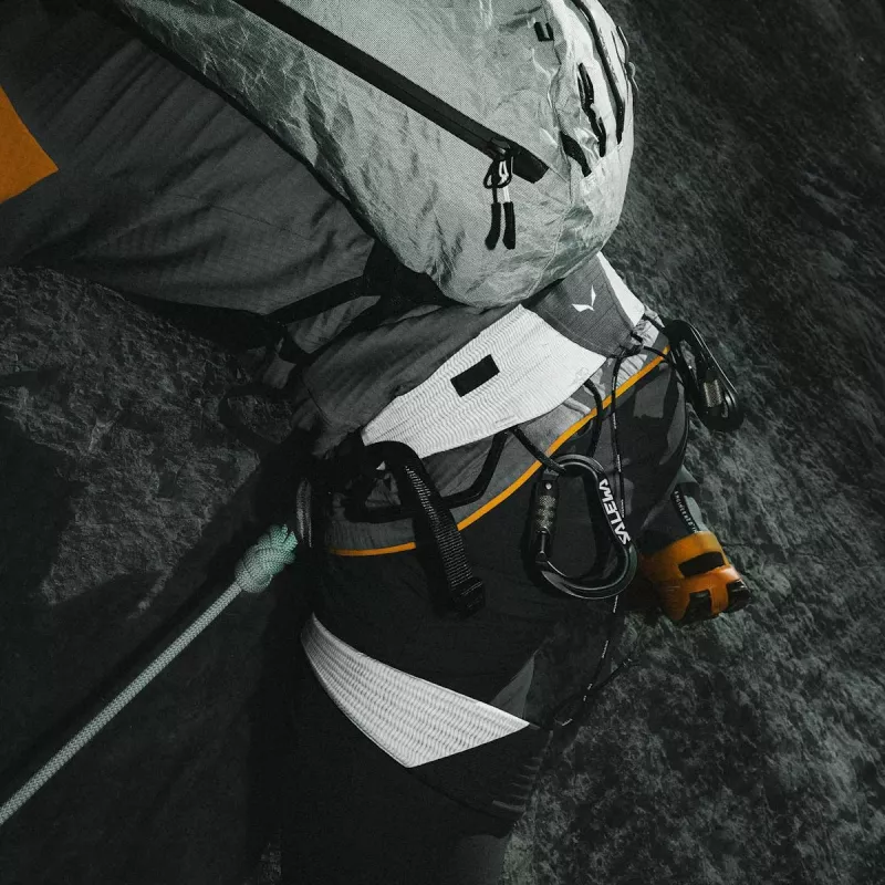 Salewa NXT imbracatura da arrampicata - nero/bianco, taglia S