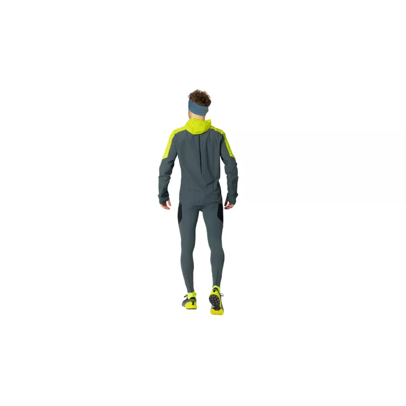 Dynafit Alpine Wind Jacket uomo Ultra Yellow taglia M - 105g windbreaker da trail running pieghevole