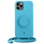 Just Elegance JE PopGrip custodia per iPhone 11 Pro 5,8 pollici blu/acqua