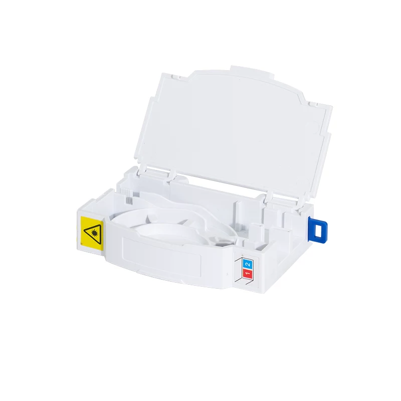 LogiLink scatola di terminazione FTTH per montaggio su guida DIN, 2 porte, bianco