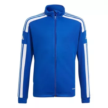 adidas Squadra 21 felpa da allenamento per giovani Team Navy Blue/bianco 128cm