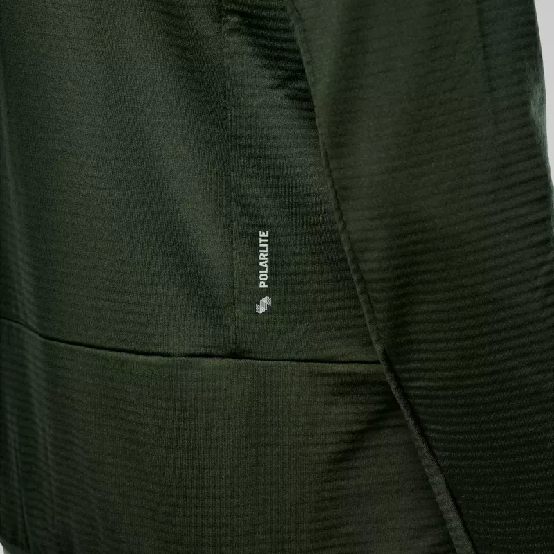 Salewa Puez Altavia PL HD giacca in pile con cappuccio uomo - verde scuro, taglia M