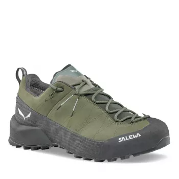 Salewa Wildfire Leather 2 GTX Scarpe da escursionismo e avvicinamento uomo Faded Green/Black EU 41