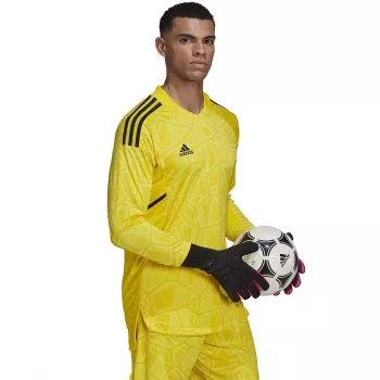 adidas Condivo 22 maglia da portiere a maniche lunghe uomo Solar Yellow