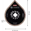 Bosch Expert Carbide-RIFF lama segmentata Starlock 85 mm RT3 grossa per rimuovere malta dai giunti