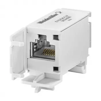 Weidmüller IE-TO-RJ45-C-LP connettore maschio RJ45 industriale da campo, Cat.6A, schermato, IDC senza attrezzi, pressofusione di zinco