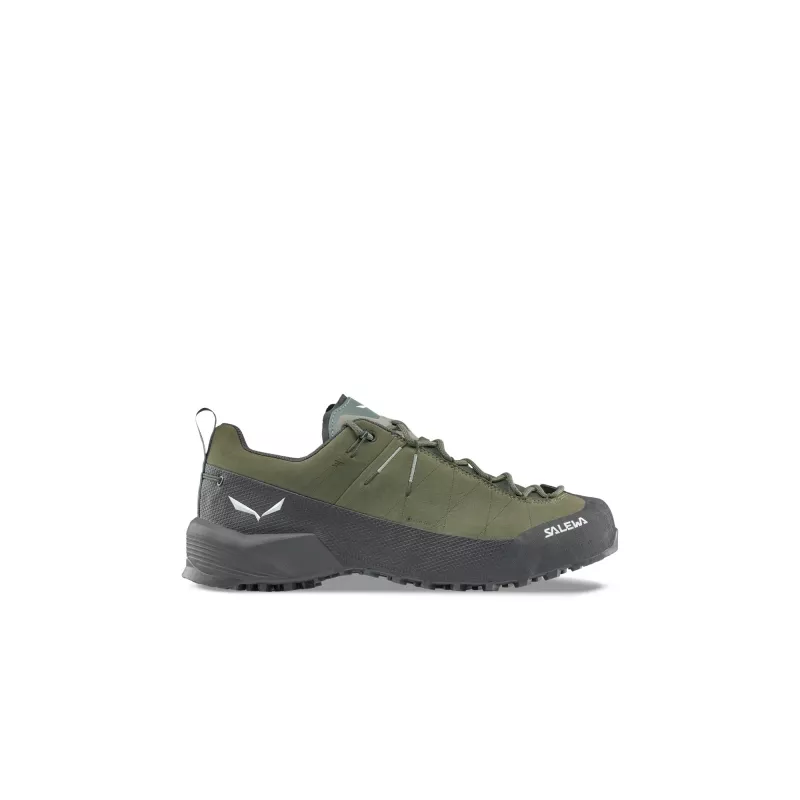 Salewa Wildfire Leather 2 GTX scarpe da avvicinamento uomo Faded Green/nero EU 40.5