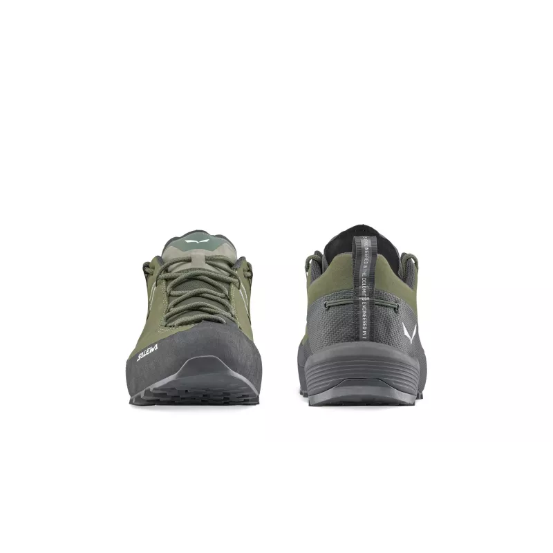 Salewa Wildfire Leather 2 GTX scarpe da avvicinamento uomo Faded Green/nero EU 40.5