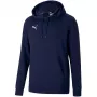 PUMA teamGOAL 23 felpa con cappuccio tempo libero in Peacoat, taglia S