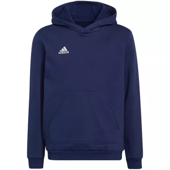 adidas Entrada 22 Felpa con cappuccio bambino Navy Blue H57517 128 cm