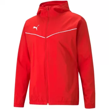 PUMA teamRISE Giacca antivento rossa 657396 01