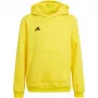 adidas Entrada 22 Felpa con cappuccio Team giallo/nero ragazzo 164