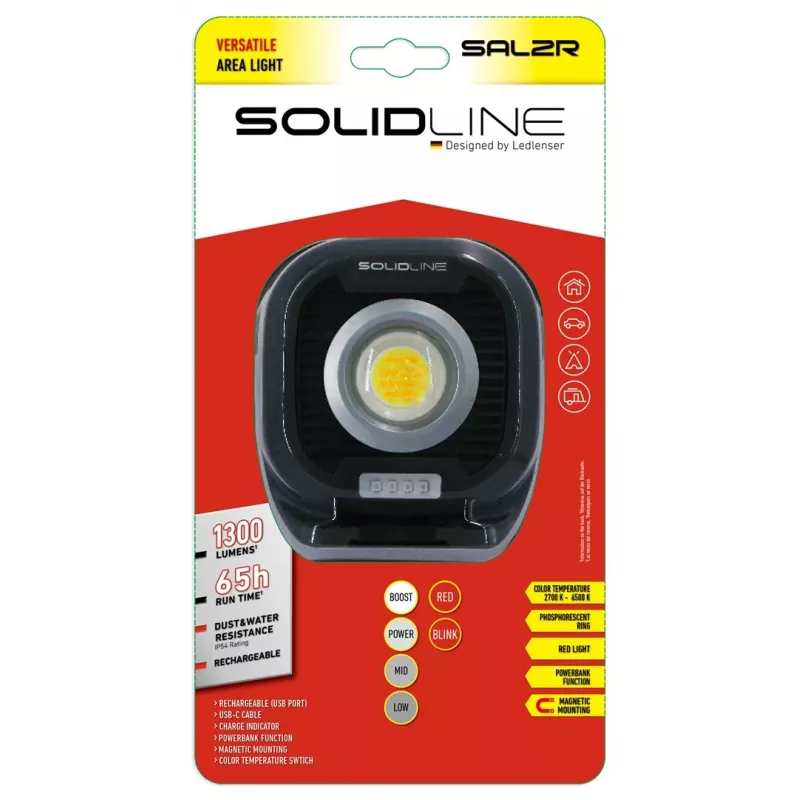 Ledlenser SAL2R Torcia LED ricaricabile