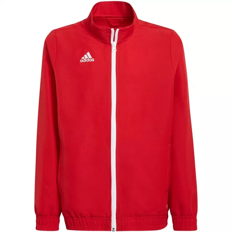 adidas Entrada 22 Giacca da presentazione rossa bambino 128 cm