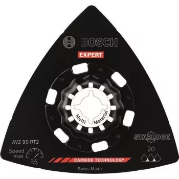 Bosch Expert Carbide-RIFF ACZ 85 RT3 Lama segmentata Starlock per rimuovere malta per fughe e per materiali abrasivi, 85 mm, 1 pezzo
