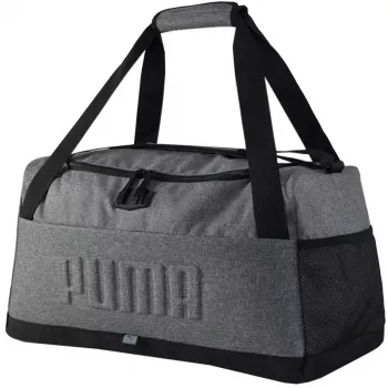 PUMA S Sports S Borsa 35L borsa da viaggio grigia con scomparto scarpe ventilato