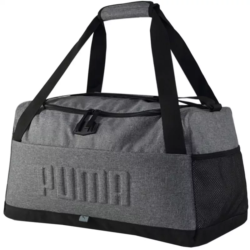 PUMA S Sports S Borsa 35L borsa da viaggio grigia con scomparto scarpe ventilato
