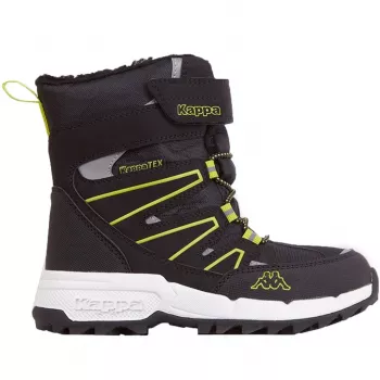 Kappa Floki Tex Scarpe bambino nero-limetta 260975K 1133