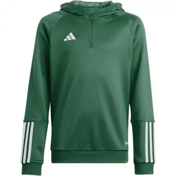 adidas Tiro 23 Competition Hoodie verde bambino 140cm